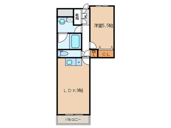 ロータス亀島の物件間取画像